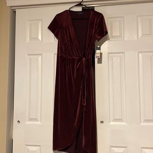Size Small Rachel Roy velvet short sleeve dress